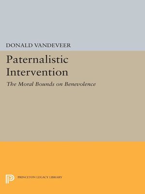 cover image of Paternalistic Intervention